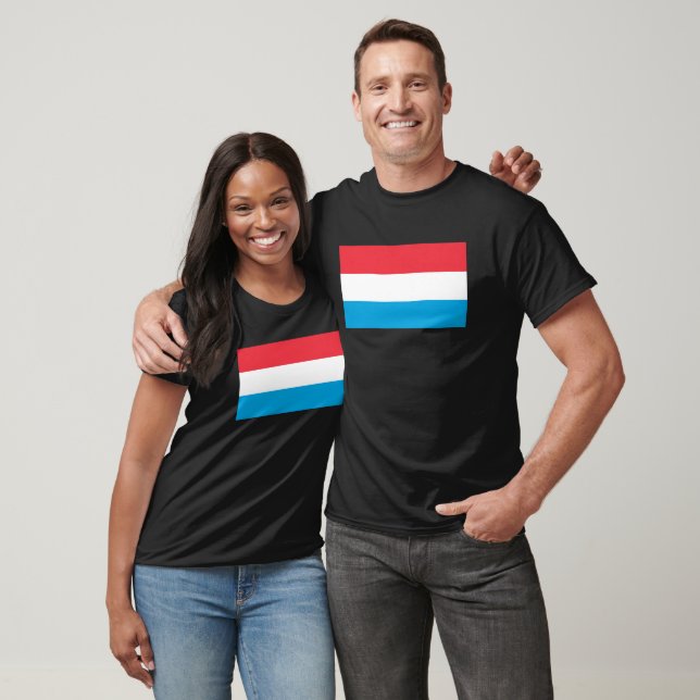 Luxembourg Flag T-Shirt, Patriotic T-Shirt (Unisex)