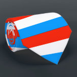 Luxembourg flag tie<br><div class="desc">Flag of Luxembourg</div>