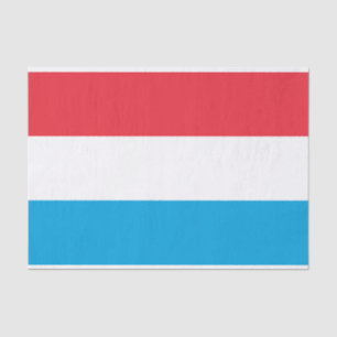 Luxembourg Flag Tissue Paper