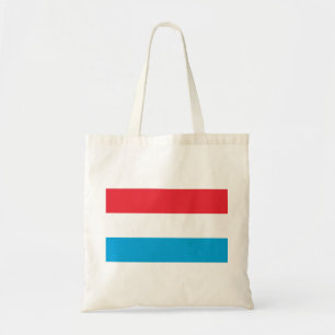 Luxembourg Flag Tote Bag