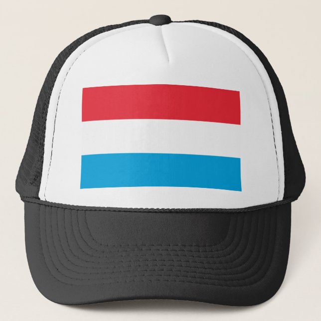 Luxembourg Flag Trucker Hat (Front)