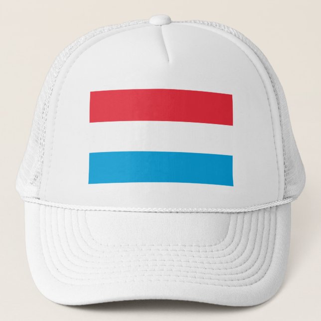 Luxembourg Flag Trucker Hat (Front)