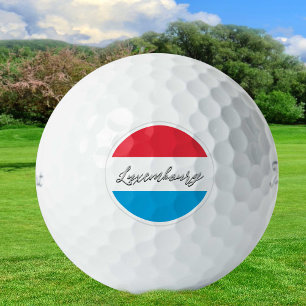 Luxembourg Golf Balls, Flag Golfers / Patriots Golf Balls