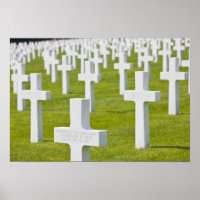 Luxembourg, Hamm. US Military Cemetery