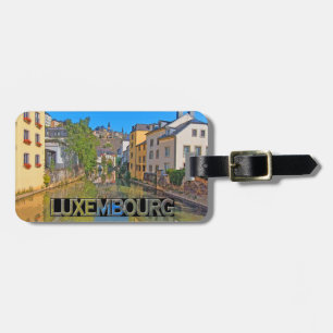 Luxembourg Luggage Tag
