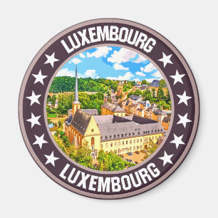 Luxembourg                                         magnet
