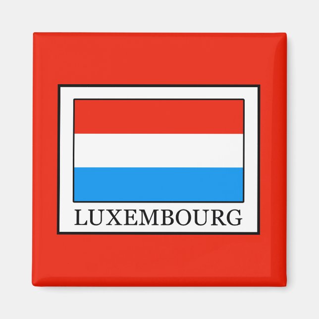 Luxembourg Magnet (Front)