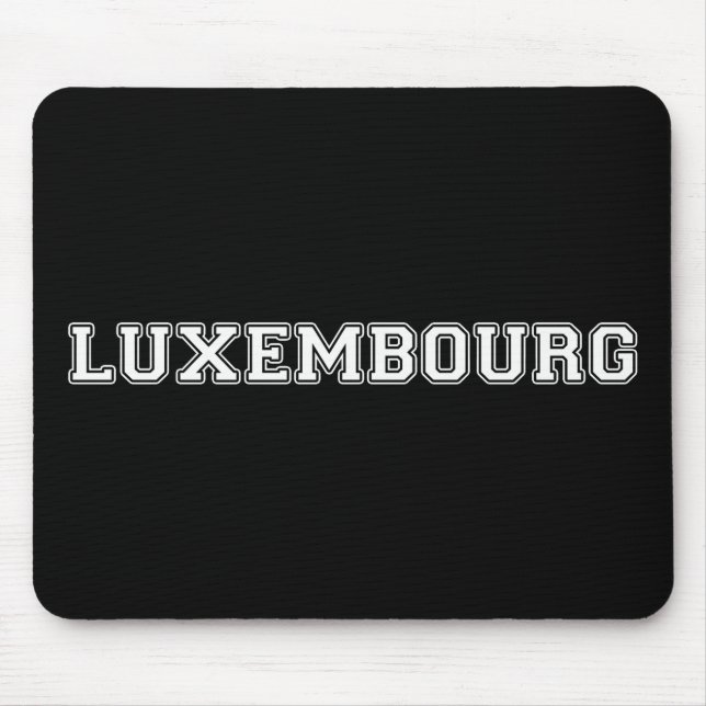 Luxembourg Mouse Pad (Front)