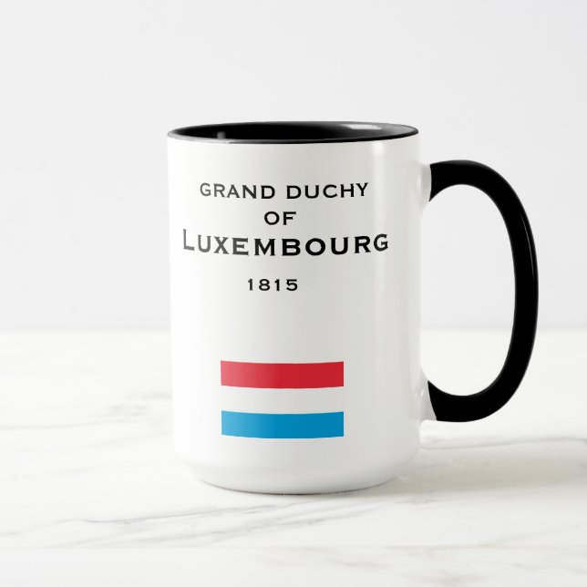 Luxembourg Mug (Right)