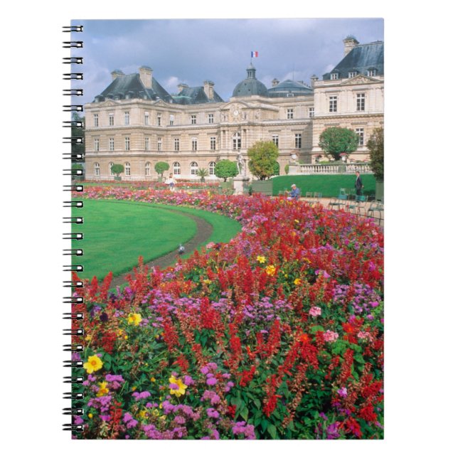 Luxembourg Palace in Paris, France. Notebook (Front)