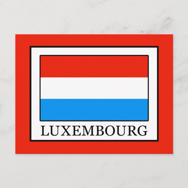 Luxembourg Postcard (Front)