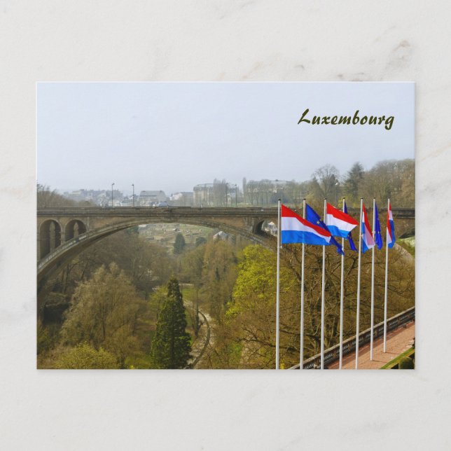 Luxembourg Postcard (Front)