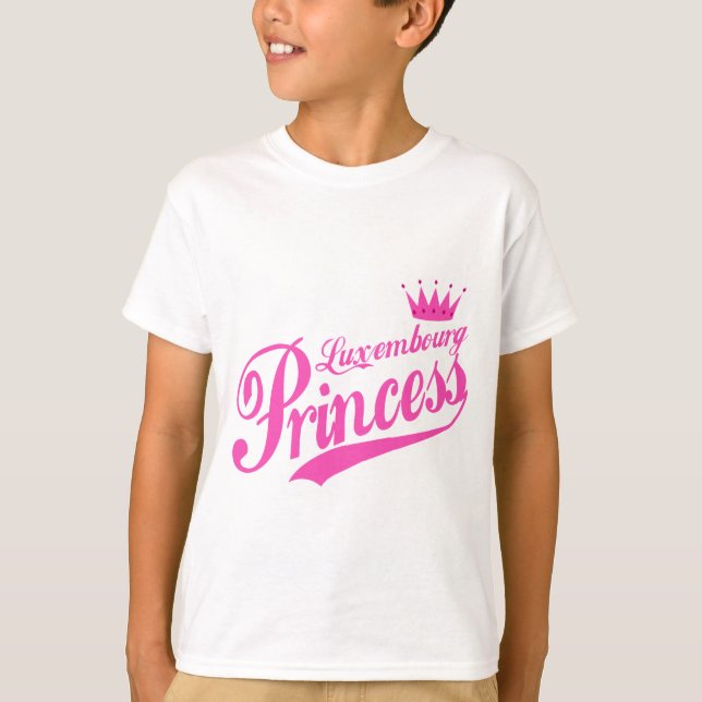 Luxembourg Princess T-Shirt (Front)