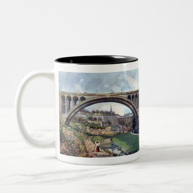 Luxembourg Souvenir Mug (Left)