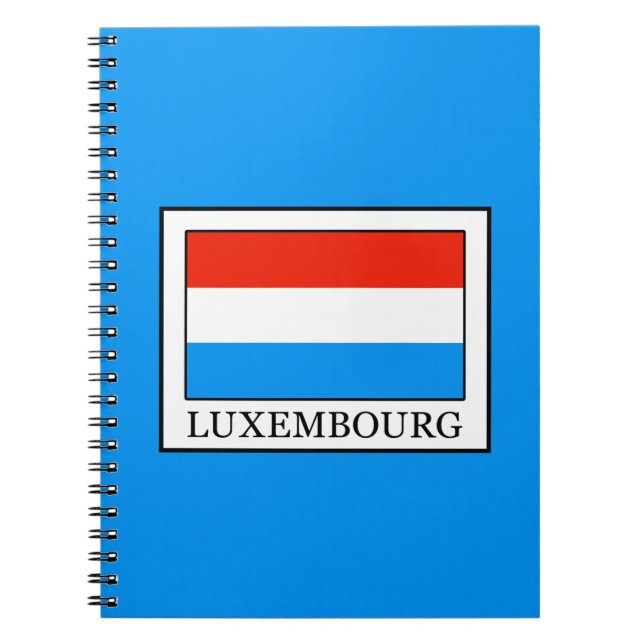Luxembourg Spiral Notebook (Front)
