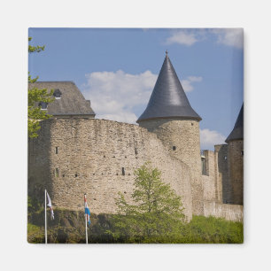 Luxembourg, Sure River Valley. Bourscheid, Magnet