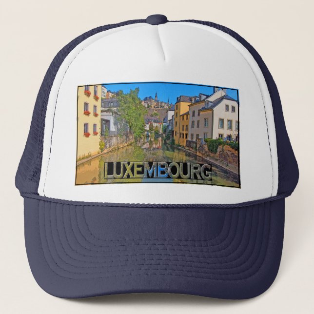 Luxembourg Trucker Hat (Front)