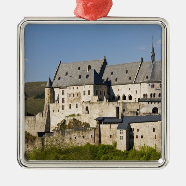 Luxembourg, Vianden. Vianden Chateau (b. 15th Metal Tree Decoration (Front)