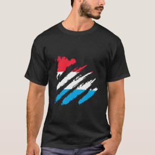 Luxembourgish Claw Luxembourgish Roots Luxembourg T-Shirt