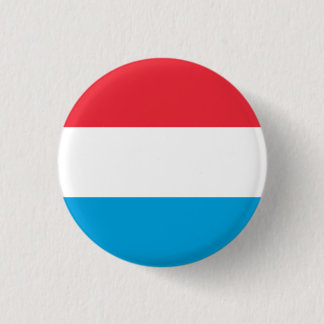 Luxembourgish Flag, Flag of Luxembourg 3 Cm Round Badge
