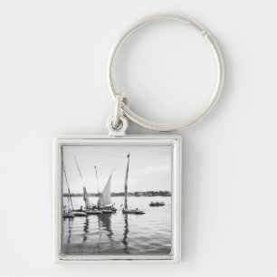 Luxor Egypt, Feluccas on the Nile Key Ring