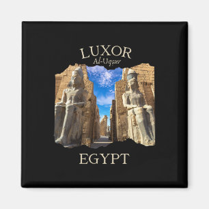 Luxor Egypt Souvenir Family Nile Cruise Women Men Magnet