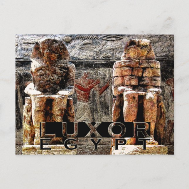 Luxor Postcard (Front)