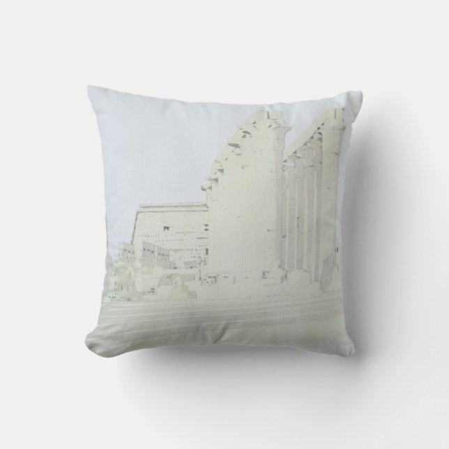 Luxor Temple Cushion (Front)