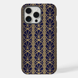 Luxurious Art Deco-Inspired Textile Design. iPhone 15 Pro Max Case