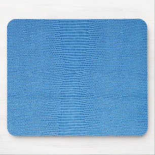 Luxurious blue leather mouse pad