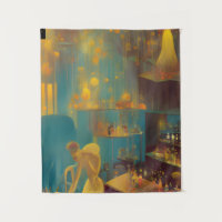Luxurious Cocktail Lounge Scene