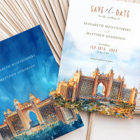 Luxurious Dubai Atlantis The Palm Save the Date