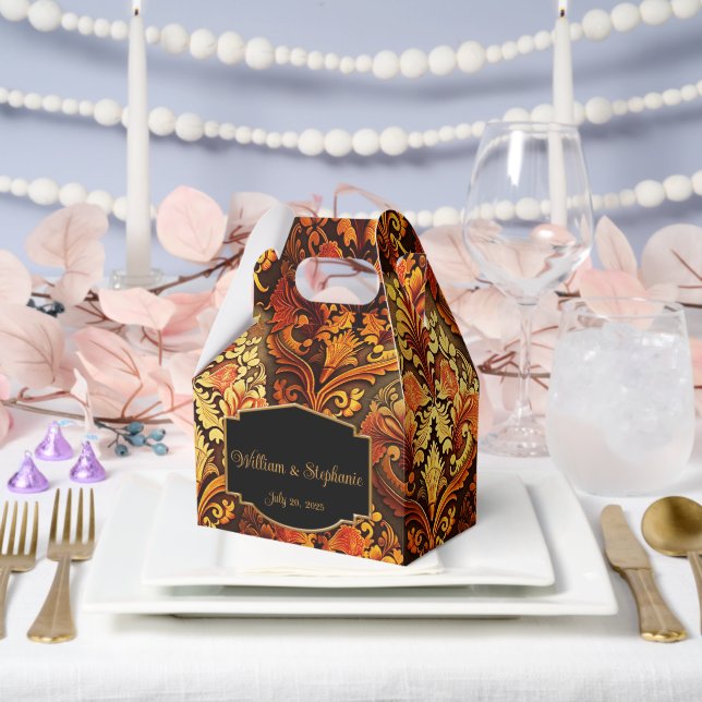 Luxurious, Elaborate Vintage  Favour Box (Wedding)