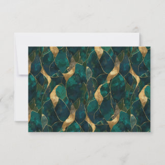 Luxurious Geometric Abstract Invitation