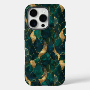 Luxurious Geometric Abstract iPhone 16 Pro Tough C Case