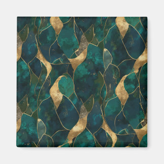 Luxurious Geometric Abstract Magnet