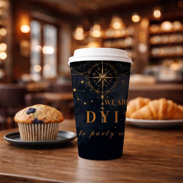 Luxurious Glam Halloween Paper Cups (Creator Uploaded)