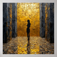 🟡 Luxurious Gold Interior Elegant Modern Room Aes