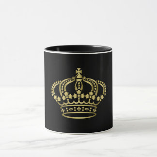 Luxurious Gold Queen Crown Mug