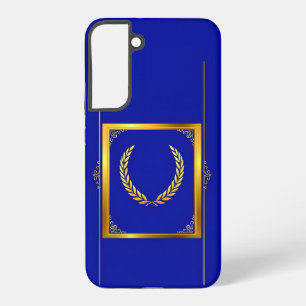 Luxurious Golden Laurel in Rectangular Frame Samsung Galaxy Case