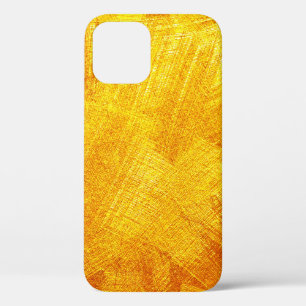 Luxurious golden texture, abstract background. iPhone 12 case