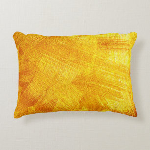 Luxurious golden texture, abstract background. decorative cushion