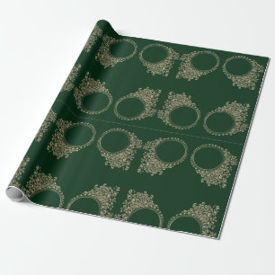 Luxurious Green Wrapping Paper