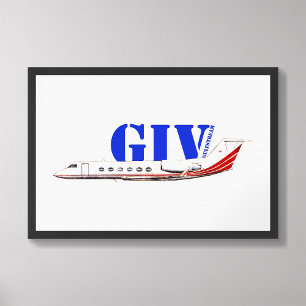 Luxurious Gulfstream IV Private Jet  Photo Print