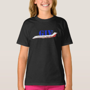 Luxurious Gulfstream IV Private Jet T-Shirt