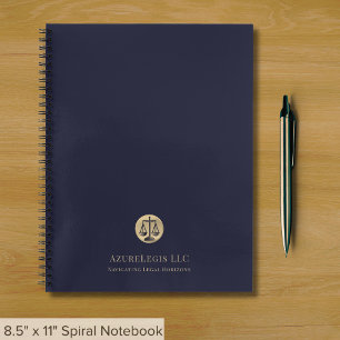 Luxurious Legal Practitioner Personalised Notebook