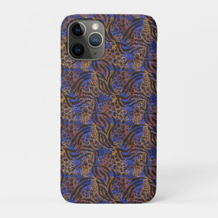 Luxurious Leopard and Zebra Print Pattern Case-Mate iPhone Case