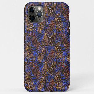 Luxurious Leopard and Zebra Print Pattern Case-Mate iPhone Case
