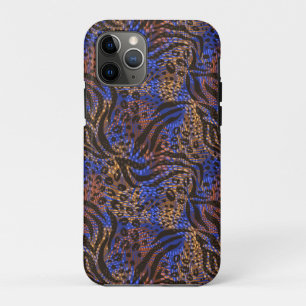 Luxurious Leopard and Zebra Print Pattern Case-Mate iPhone Case