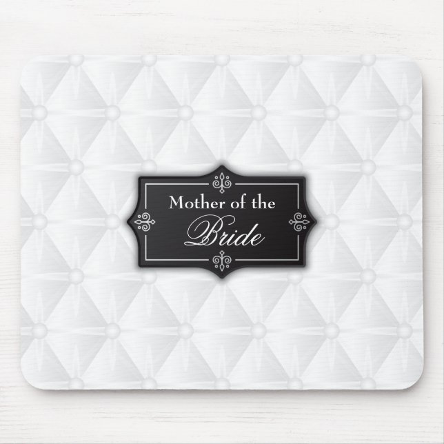 Luxurious Mother of the Bride Wedding | Mousepad (Front)